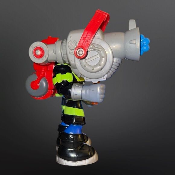 2001 Vintage Fisher Price Rescue Hero’s Fireman Billy Blaze - Picture 3 of 5